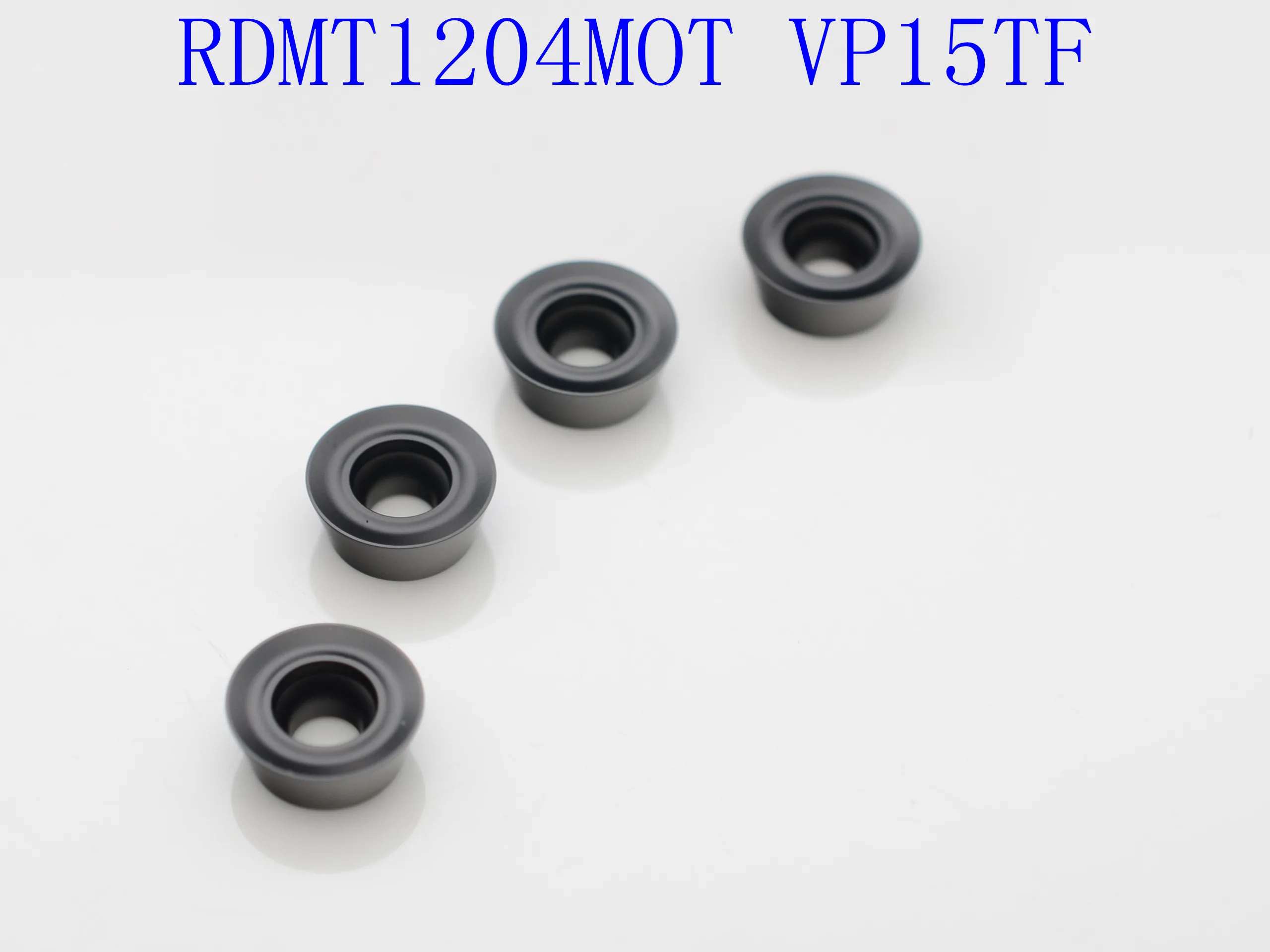

20PCS Round milling cutter R6 RDMT1204MOT VP15TF round milling cutter R6 carbide tool, end milling cutter accessories CNC tool