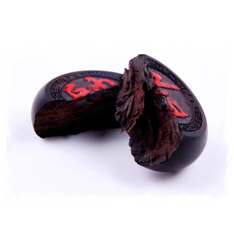 High-grade Ebony&Safflower Pear Wooden Chinese Chess Large Pieces Boutique Box Loading Simulation Leather Chessboard Games Gifts