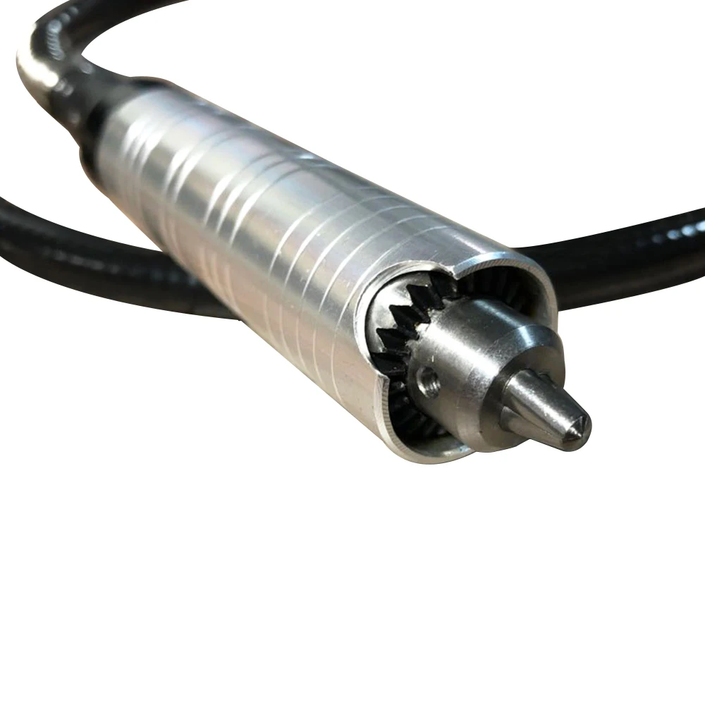 Rubber+metal Electric Grinder Extension Flexible Shaft With 0.3 4mm Key