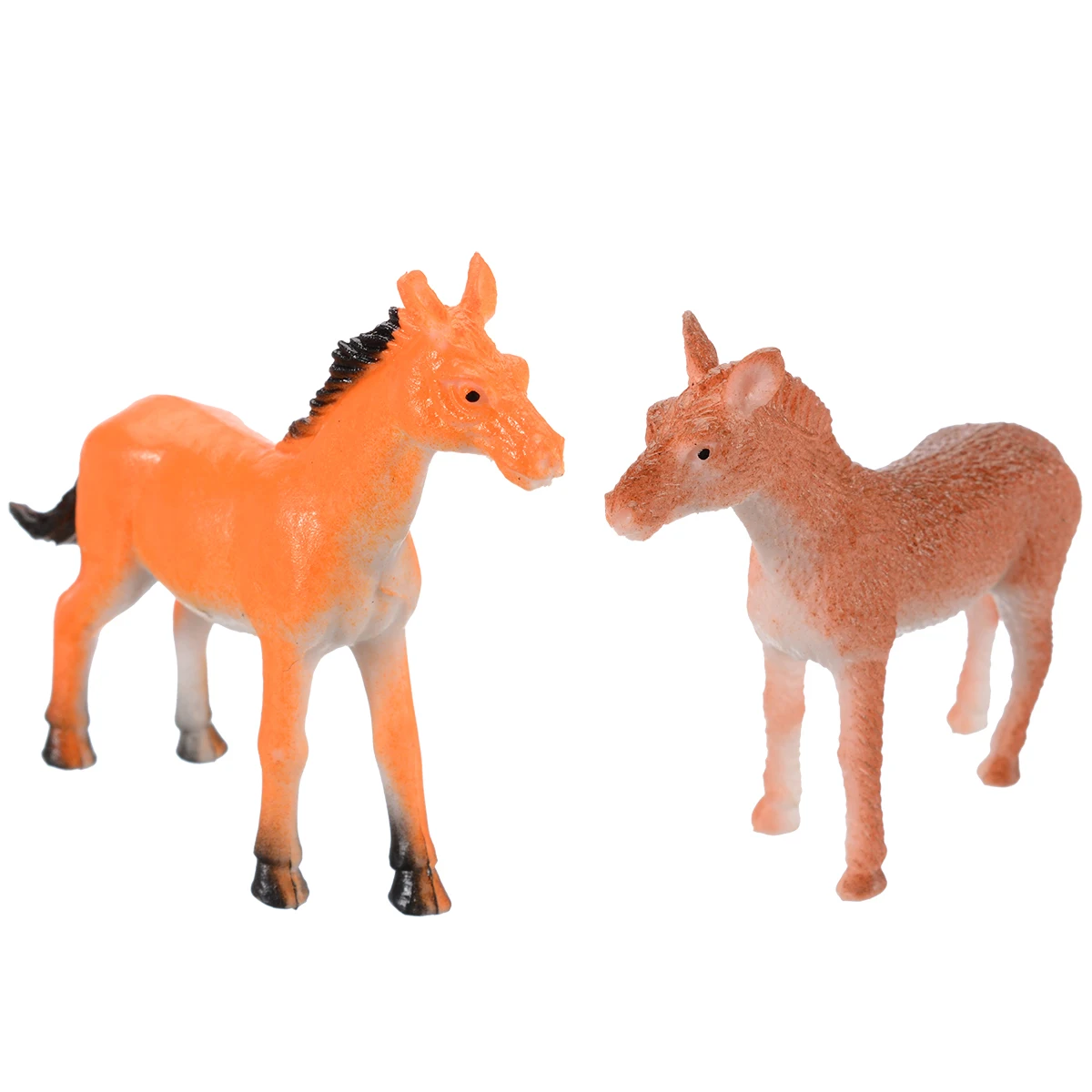 12Pcs/set Plastic Wild Farm Yard Animals Model Pig Cow Horse Dog Cat Kids Toys Set Toy Gift