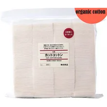 Japanese Organic 100 Cotton ECRU Soft Pad 180 sheets Unbleached font b Vape b font Wick
