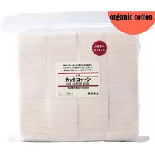 Japanese Organic 100% Cotton ECRU Soft Pad 180 sheets Unbleached Vape Wick