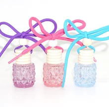 Автомобиль кулон украшения пустая бутылка подвеска украшения милые авто Интерьер аромат эфирного масла контейнер без духов