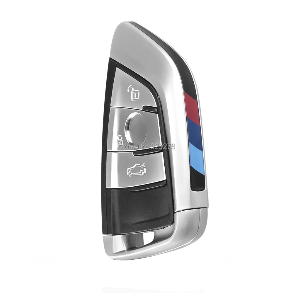 3/4 кнопки дистанционный ключ чехол для ключей для BMW X5 F15 X6 F16 G30 7 серия G11 X1 F48 F39 аксессуары для стайлинга автомобилей