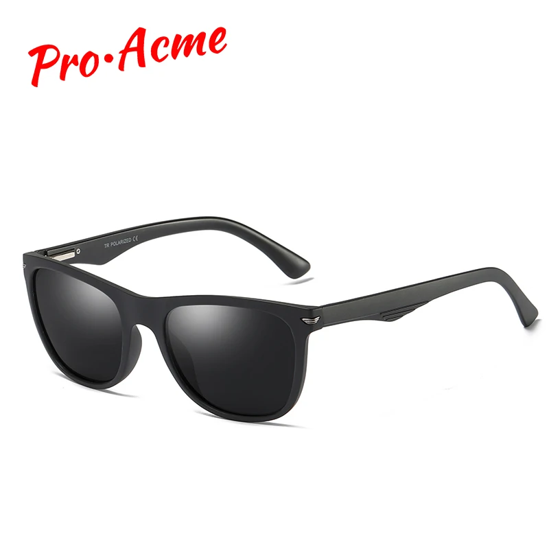 

Pro Acme Sunglasses Men Women Driving Male HD Polarized Sun Glasses Vintage TR90 Frame Male Eyewear Oculos Gafas UV400 PA1119