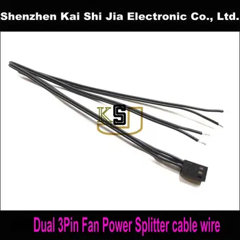 

High quality 12" PC Case Modding Dual LED strip Power cable with 3-Pin Fan connector