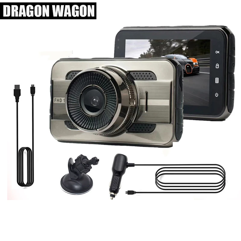 1080 P HD новый видеорегистратор 3 0 дюймовый экран камера Full Автомобильный