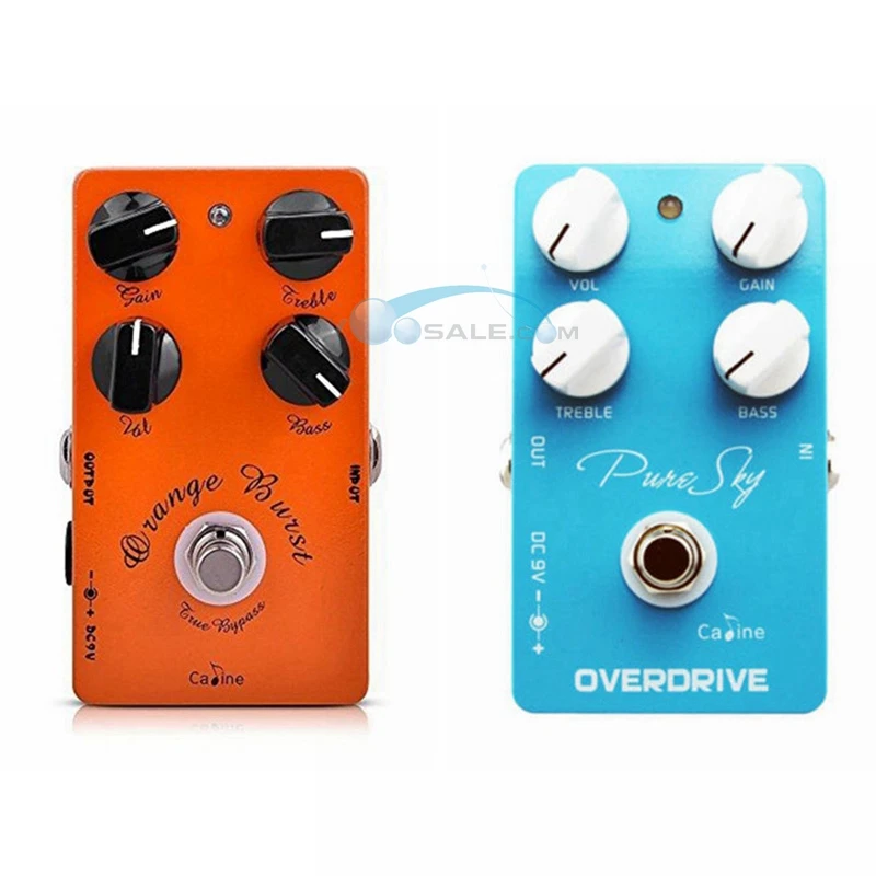 

Caline CP-18 Amplifier Overdrive True Bypass Guitar Effect Pedal And CP-12 Pure Sky vintage Guitar Pedal