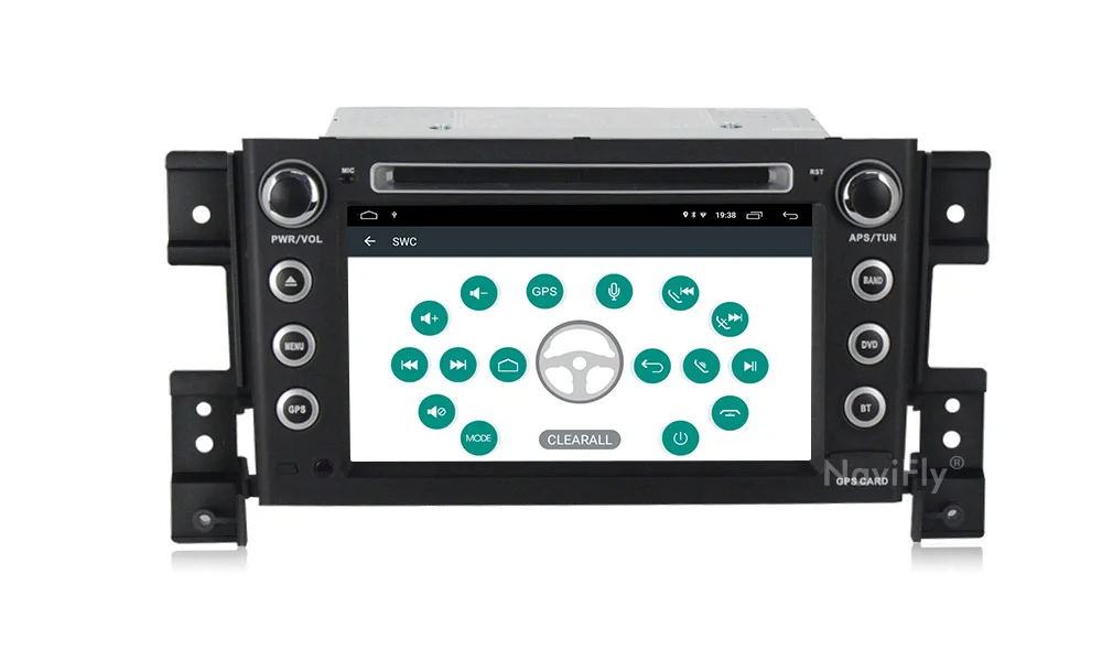 Flash Deal Android 9.1 HD screen 32G ROM 2din Car multimedia gps player for SUZUKI GRAND VITARA 2007-2013 car radio bt DVR view camera 23