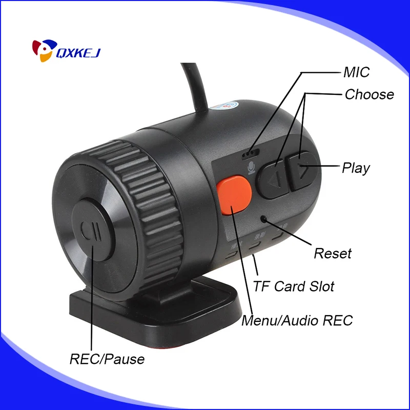 

Trainshow Car dvrs Dash Cam DVR Video Recorder HD G-Sensor Camcorder with Microphone 12V mini car camera Car Styling