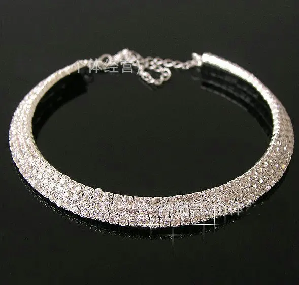 Мода горячая распродажа звездный стиль женский Блестящий Кристалл Стразы ожерелье колье ожерелье s украшения на день рождения, свадьбу
