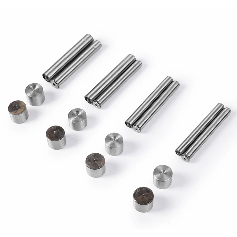 Leather Craft Tool Kit Leather Craft Tools Leather Craft Tool Snap Buttons Tools WUTA 4pcs/set Professional Snap Fastener Installation Kit Leather Craft Tool Snap fixing Tool Kit 8mm/10mm/12.5mm/15mm Available