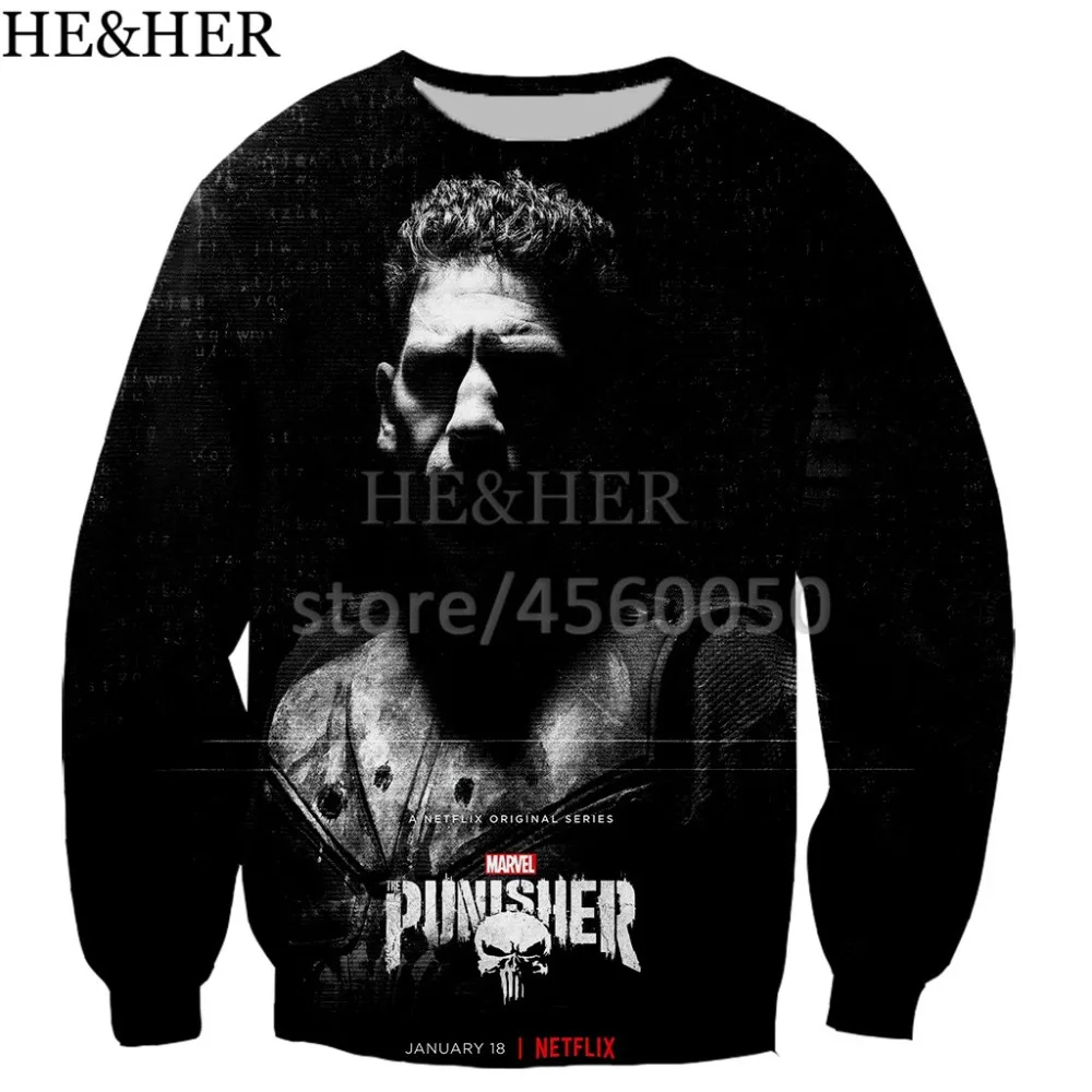 punisher sweater