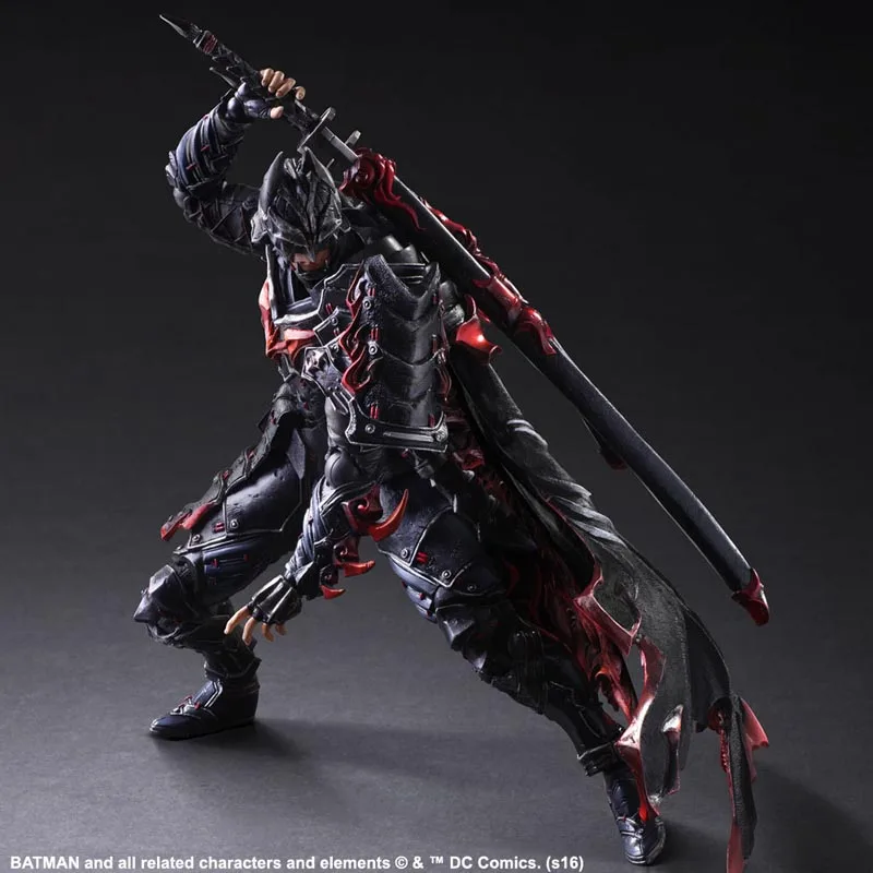 

Play Arts Timeless Bushidou Batman Action Figure Dc Comic Collectible Toys
