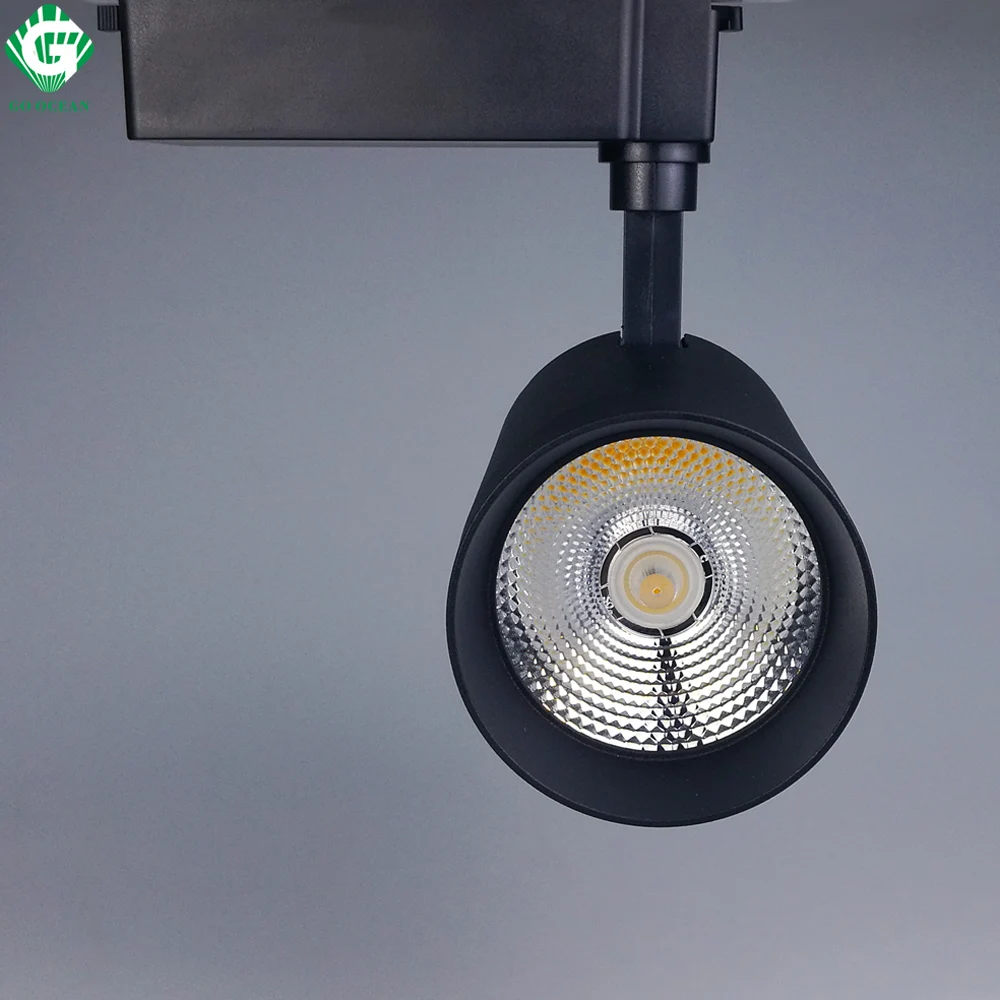GO OCEAN Track Lighting Track Light 20W 30W Aluminum Clothing Shop Windows Showrooms Ceiling Rail Spotlights Track Lamp (10)
