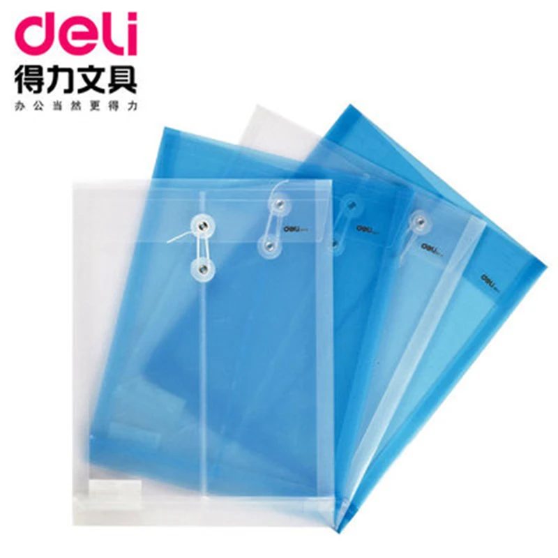 

DL 5511 file bag A4 plastic bag file data storage transparent office file Stationery for office supplies students Stationery