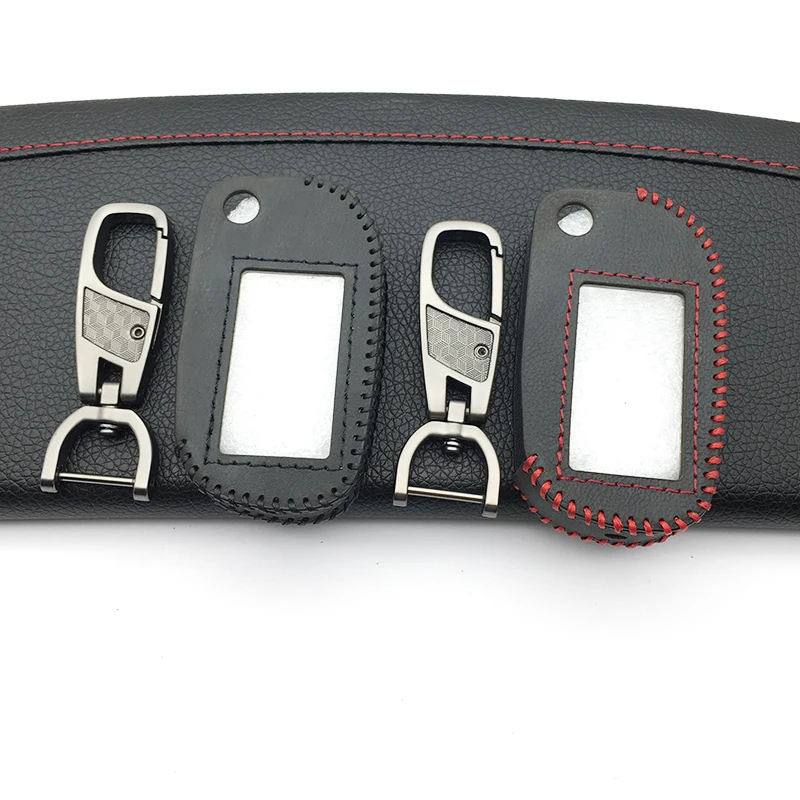 100% кожаный чехол для Starline A91 A61 B9 B6 uncut blade fob складной 3 кнопки автомобильный Флип