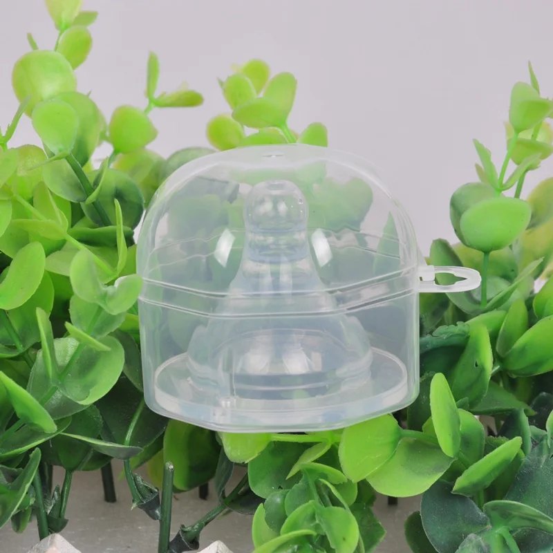 

PP Plastic Boxed Product For Baby Soothers Clip Nipple Feeding Bottle Children's Nibbler Pacifier Storage Box