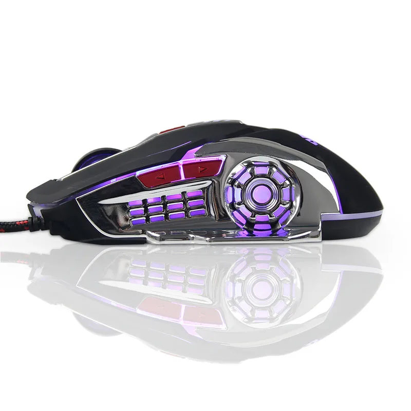 Мышь компьютерная игровая проводная 6 кнопок 3200DPI|usb optical|gaming mousemouse computer |