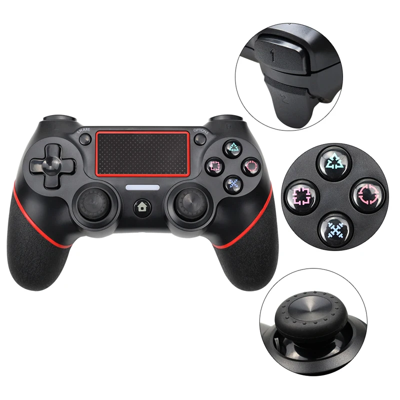 Bluetooth беспроводной джойстик для PS4 контроллер подходит для mando ps4 консоль для Playstation Dualshock 4 геймпад для PS3 консоль