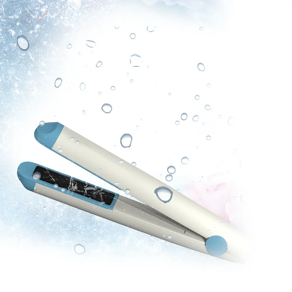 

Professional Cordless Hair Straightener Plate with Cool Storage Ice Core Portable Hair Scales Frozen Iron for Personal Use