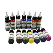 OuxinLi высококачественные чернила татуировки 8 штук 30 мл Перманентный пигмент искусства