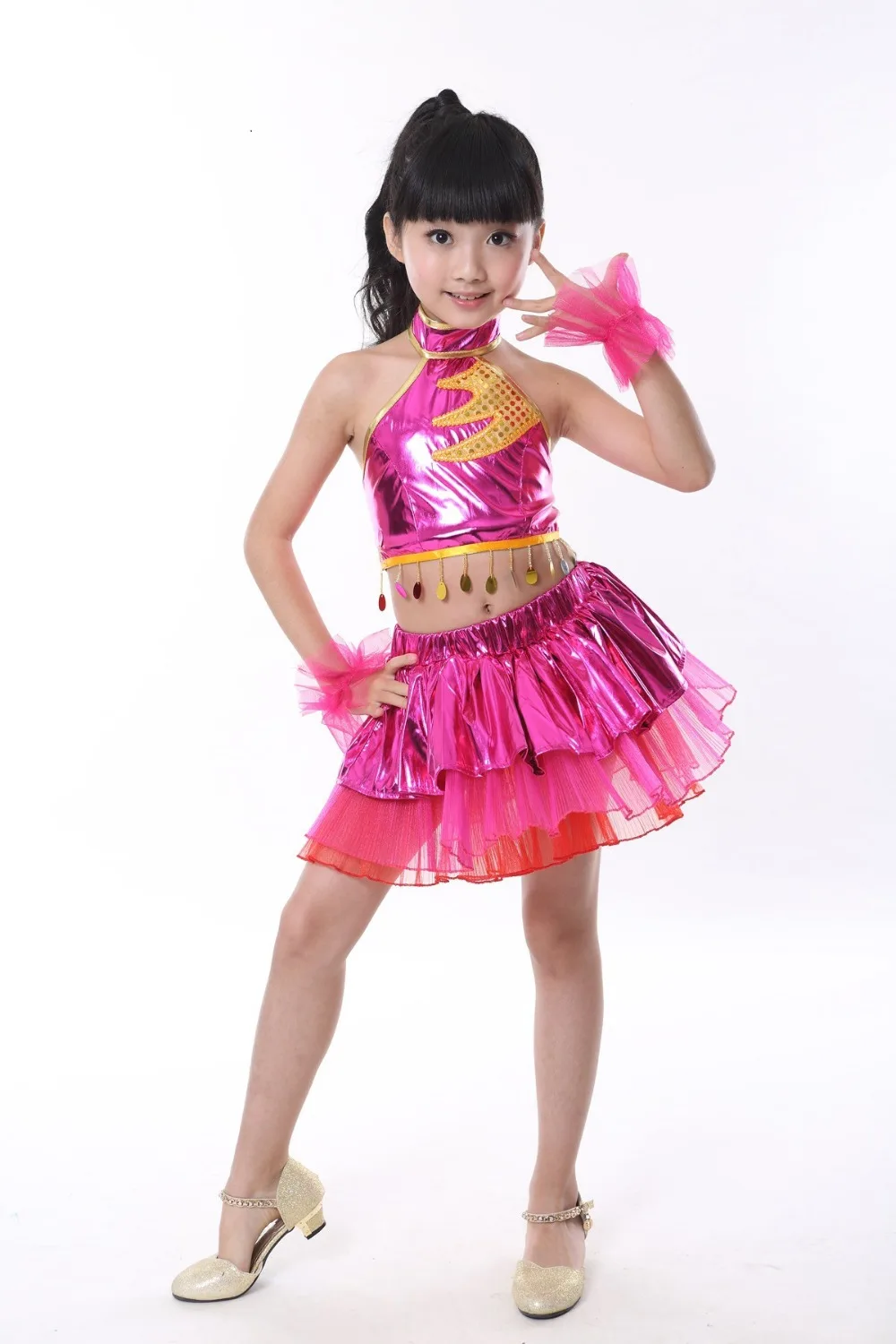 New children 's dance clothes girls jazz dance performance clothing