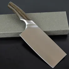MYR Германия импортировала кованые Нержавеющая сталь Кухня нож для тонкой нарезки ручной работы Кливер мясо овощные ножи