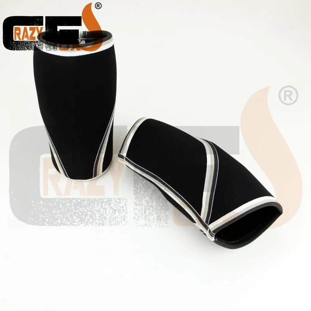 Beste 7mm Neopreen Knie Sleeve 7mm Custom compressie knie mouw voor Squats