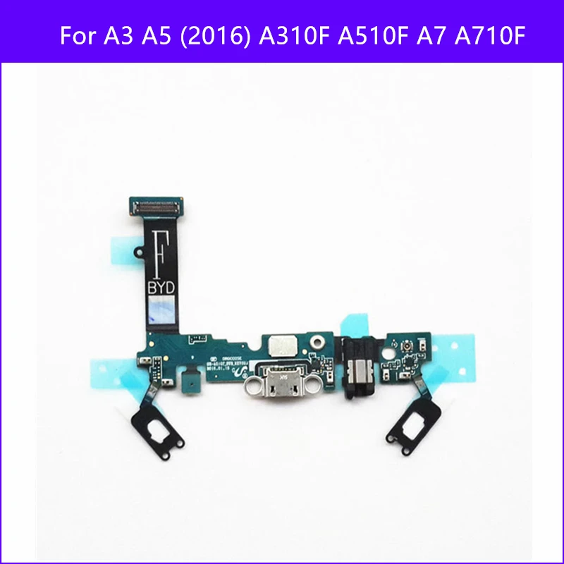 Для Samsung Galaxy A3 A5 (2016) A310F A510F A7 A710F док-разъем Micro USB зарядный порт гибкий кабель