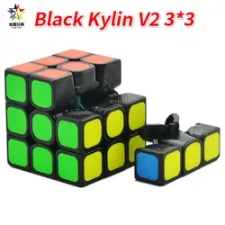 Новый Yuxin черный Kylin 3x3x3 магический паззл куб не магнитный Zhisheng Cubo MagicoSpeed Cube Puzzle образование игрушечные лошадки для детей