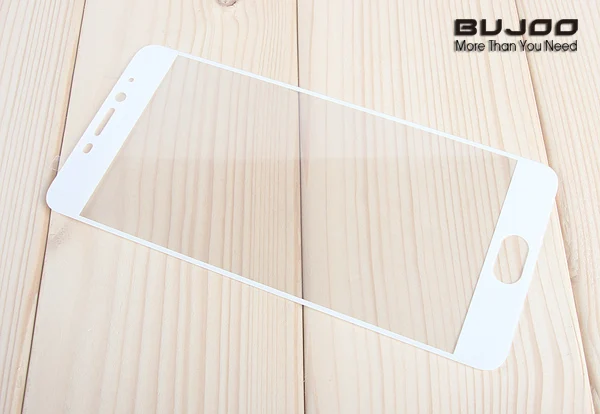 2 упаковки BUJOO Real 2.5D полное покрытие экрана протектор Закаленное стекло для Meizu M5 Note Meilan Note 5 Премиум пленка - Цвет: 2 Pack White