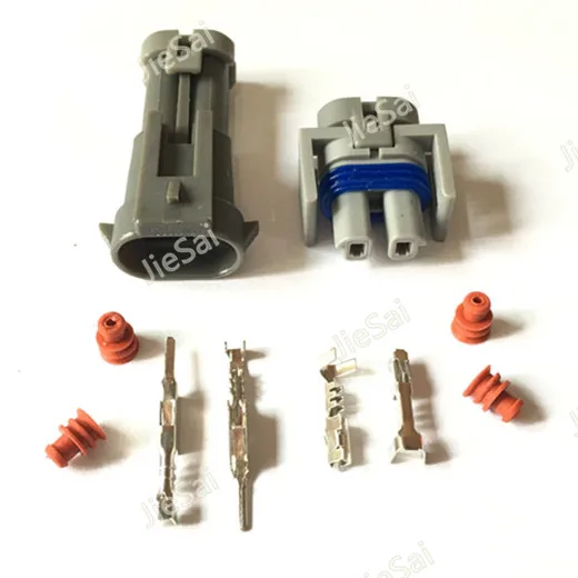 

Automotive 2 Pin Female Male Auto Harness Connector Brake Fluid Level Socket Plug Automotive Connector For Buick
