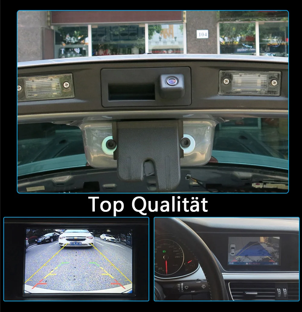 Для Audi A4/S4/RS4/A4L/A6L/A8L/A5/Q5/S5/Q7/A6/A7/A8 камера заднего вида|rear view camera range rover|rear manufacturersrear car |