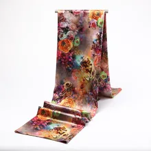 170x75 см горячая распродажа Новое поступление простые Лоскутные принты ткань цифровая печать шелковое платье рубашка Ткань Свадьба HF76