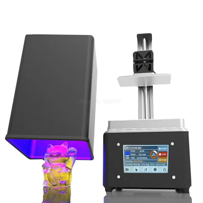 Micromake L2 wifi UV DLP 3d printer 4.3'' touch screen sla lcd ... - Micromake L2 Wifi UV DLP 3D Printer 4 3 Touch Screen Sla LcD Impresora With Large