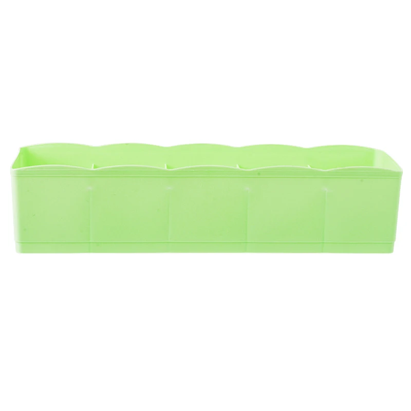 

5 Grids Underwear Storage Box Desktop Drawer Storage Boxes Cases Clothing Organizer Storage Box Socks Bra Organizer Container