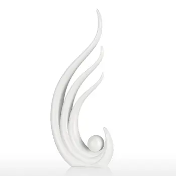 

Tooarts Soar Fiberglass Sculpture Original Design Elegant Shape Escultura Artwork Art Home Decoration Accessories Artwork