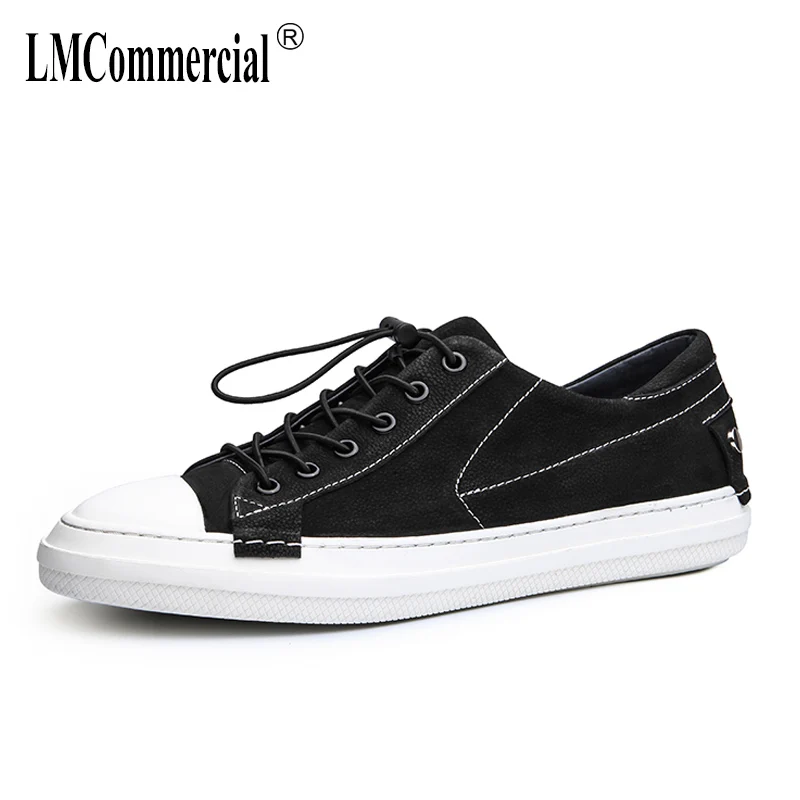 

spring and autumn summer men's Genuine Leather shoes all-match cowhide shoes men breathable sneaker fashion casual shoes male