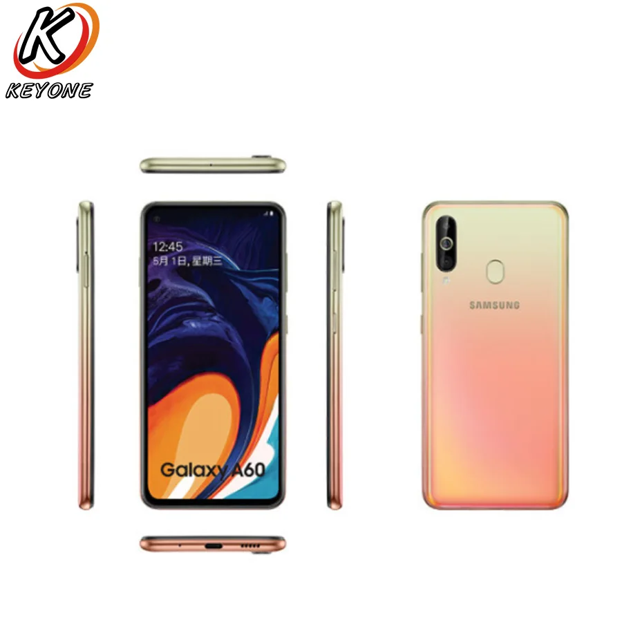 Фирменная Новинка samsung Galaxy A60 LTE мобильный телефон 6," 6G Оперативная память 64/128 ГБ Встроенная память Snapdragon 675 Octa Core 32.0MP+ 8MP+ 5MP сзади Камера чехол для телефона