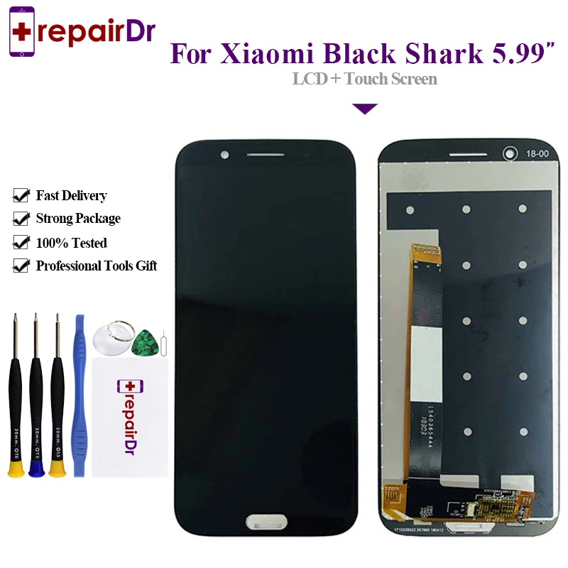 ЖК-дисплей ORI для Xiaomi Black Shark сенсорный экран с дигитайзером в сборе запасные части