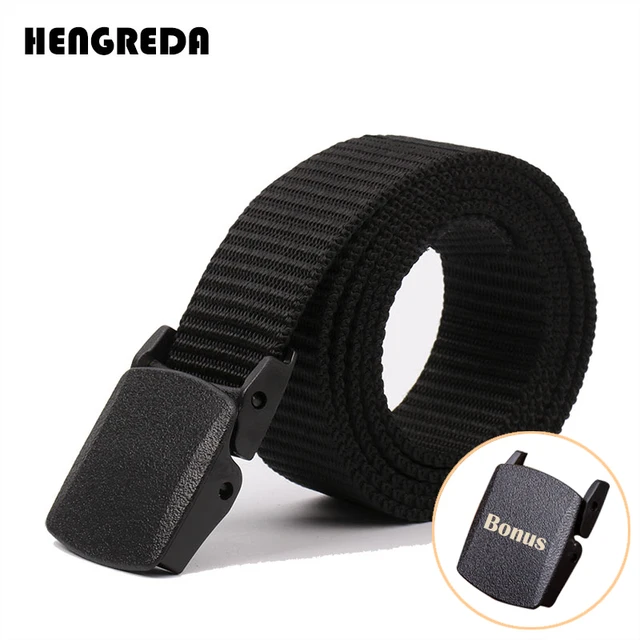 Tactical Belt 2019 Nylon Military Waist Belt With Plastic Buckle