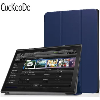 

CucKooDo 30Pcs/lot Slim Stand Hard Shell Case Smart Cover with Auto Sleep/Wake for 2017 Lenovo Tab 4 10.1 inch Android Tablet
