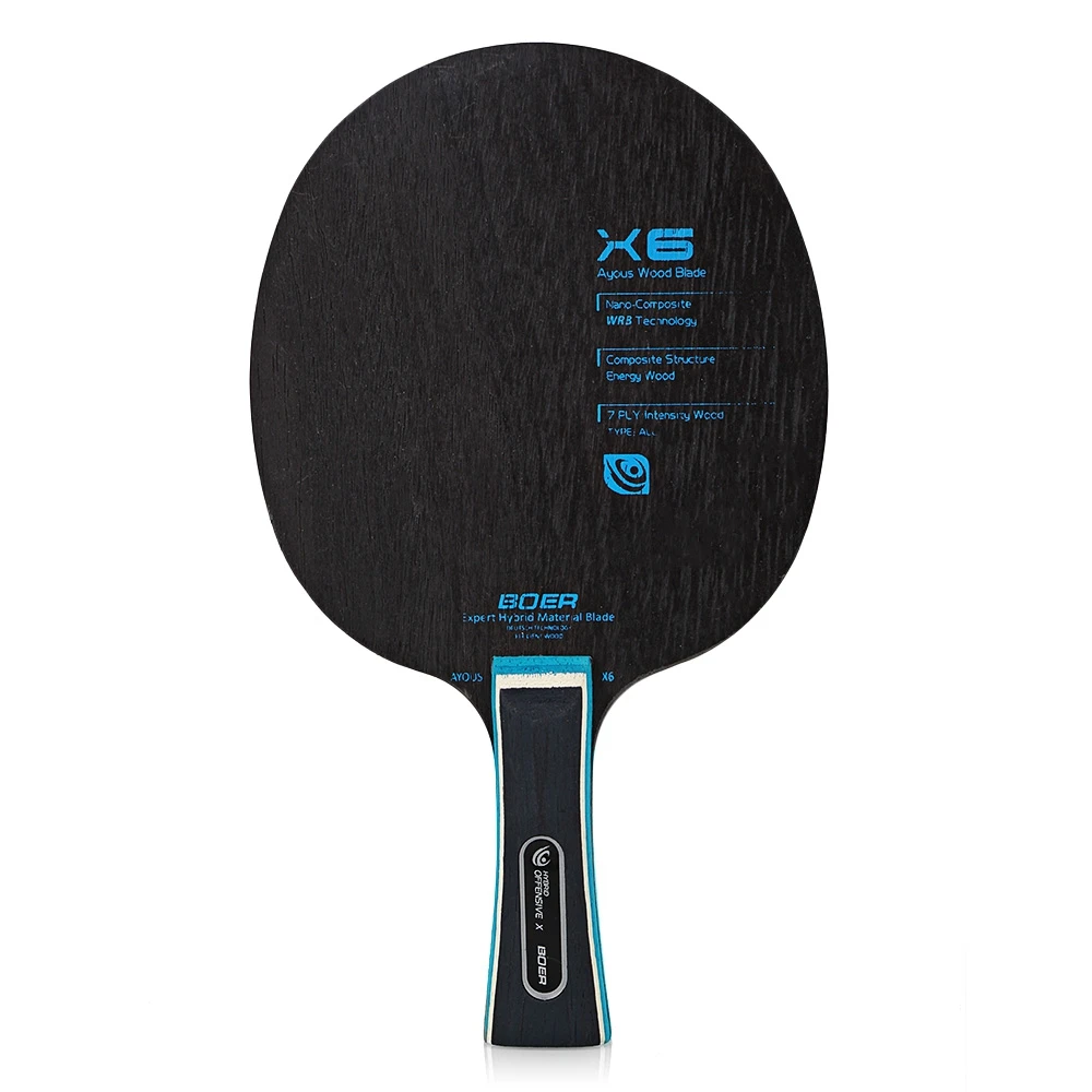 تنس طاولة مجداف ل لاعب هز اليد قبضة بينغ بونغ مضرب المجذاف بات مع مقبض