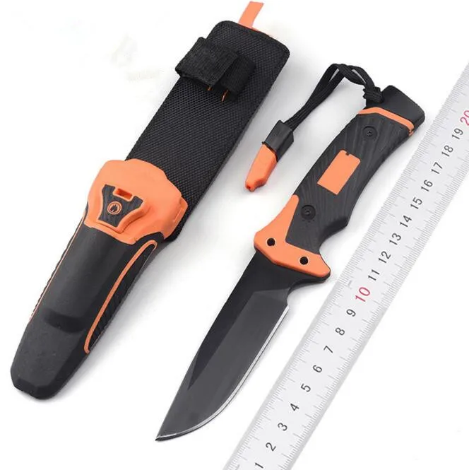 

Oem Pro Fixed Knife Camping Hunting Survival Rescue Multi Outdoor Tool 10'' Full Tang 56HRC