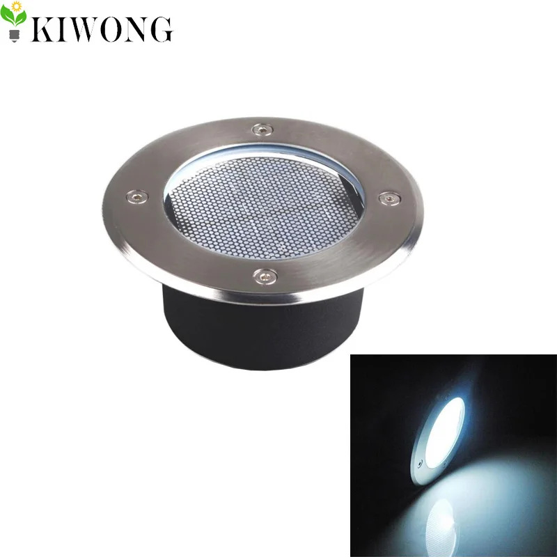 

Upgraded Stainless Steel Ground Buried solar deck Light Led Lamp For PathWay Garden UnderGround Lamps Lights New Design