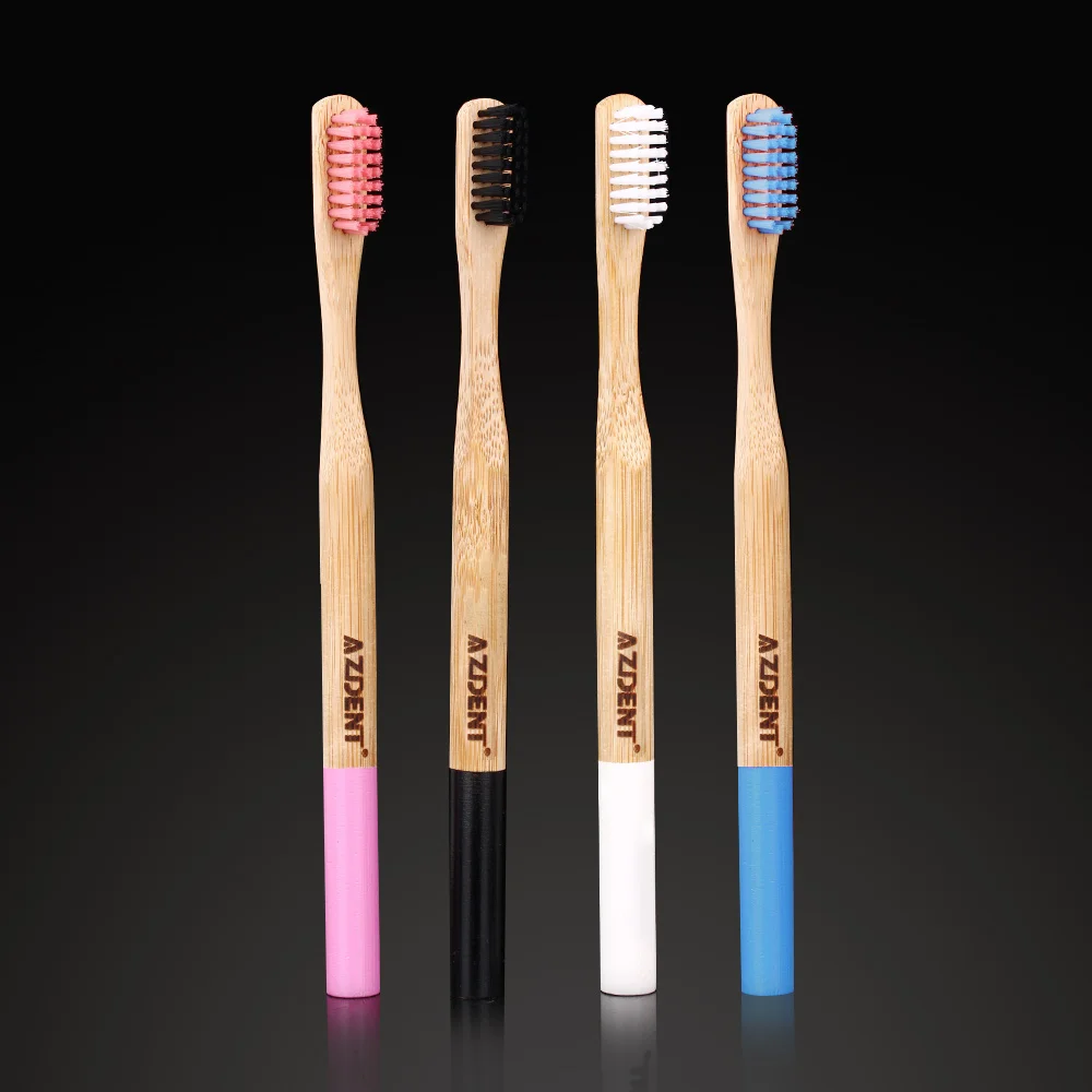 4 шт. бамбуковые зубные щётки с мягкой щетиной|bamboo toothbrush|toothbrush wholesalewholesale toothbrush |