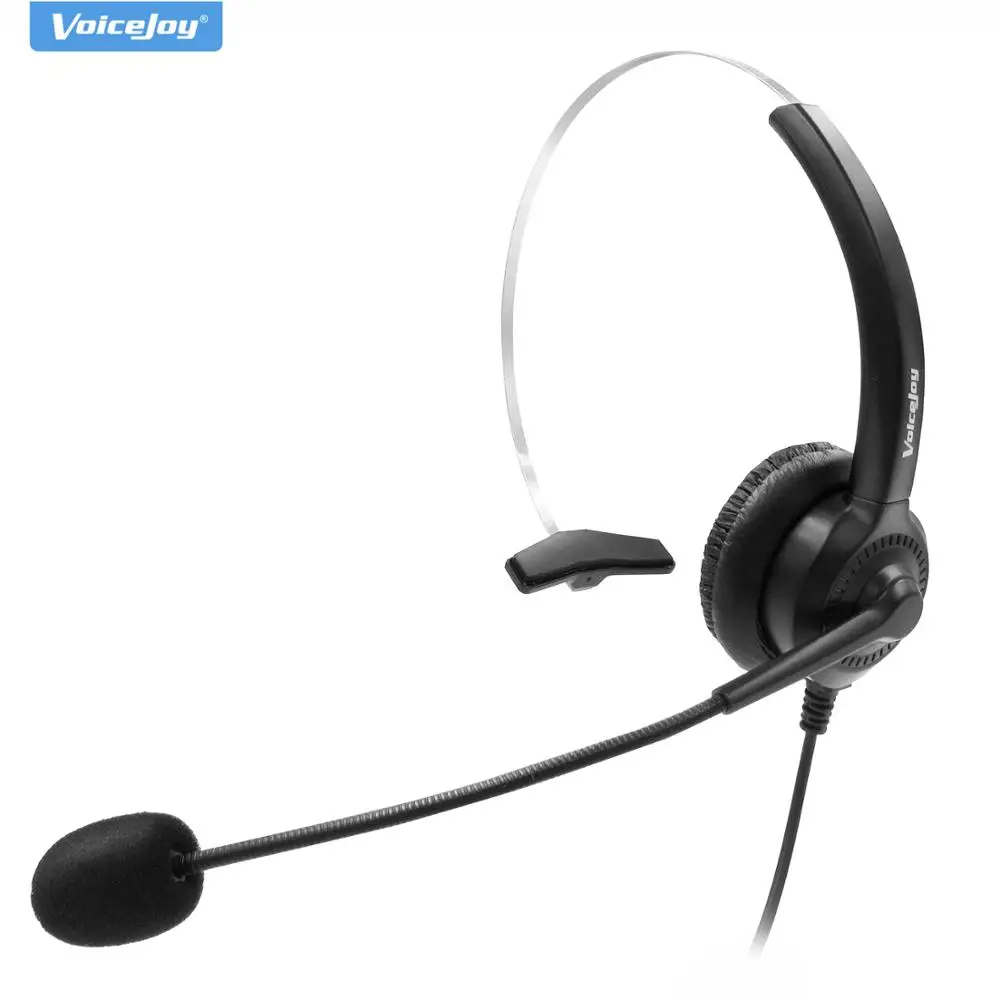 VoiceJoy Headset RJ9/RJ10 with microphone For AVAYA 1603 1608 1616 9608 9610 9620 9640 9650