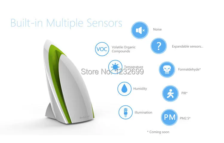 roadlink A1 Smart Air Quatily Detector Testing Air Humidity PM2.5 Intelligent Home Systems-2.jpg