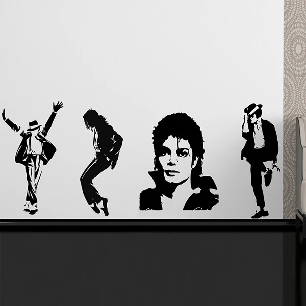 Michael Jackson Thriller Vinyl Wall Sticker Wallpaper